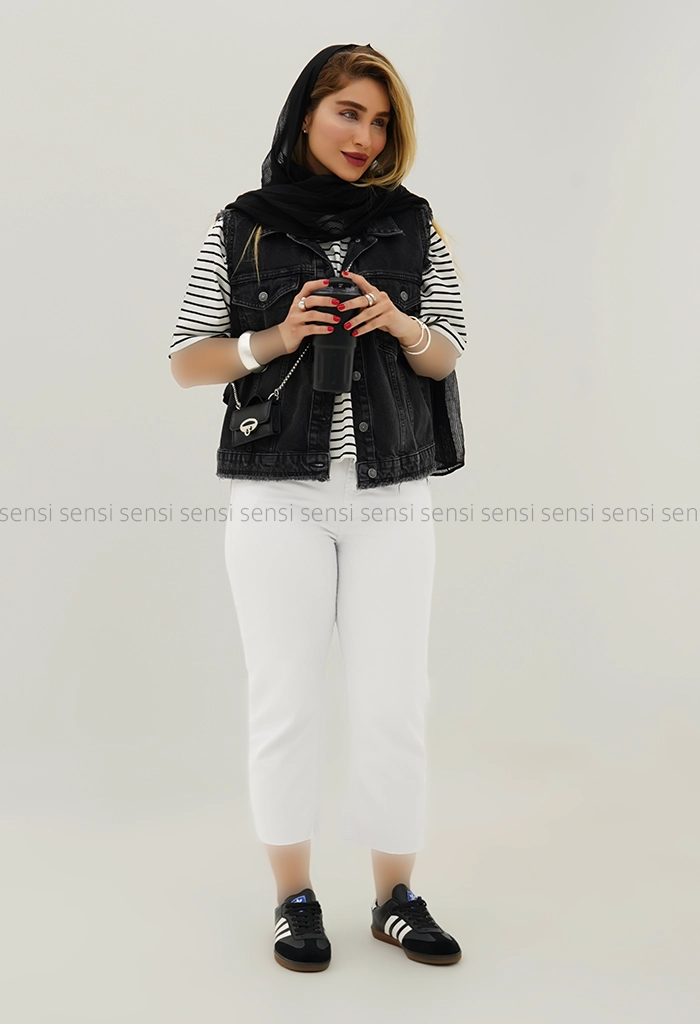 شلوار جین استریت دمپا کات کد1005736